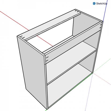 How to Build Simple base cabinets - Laundry Room Reno part 1 Laundry Pantry, Mdf Cabinets, Kreg Jig, Scrap Material, Base Cabinet, Pocket Hole, Utility Room, Base Cabinets, Tool Storage