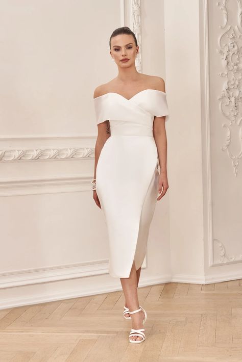 Civil wedding dress simple