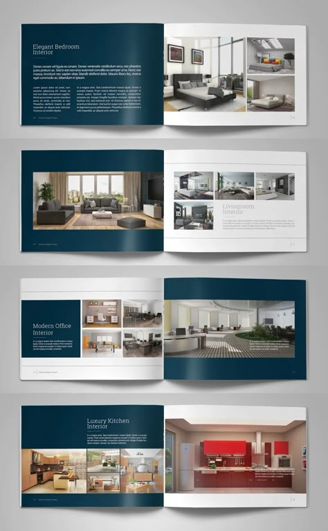 House Catalogue Design, Apartment Brochure Design, Real Estate Brochure Design Layout, Catalog Design Ideas, Real Estate Brochure Design, Home Interior Catalog, House Brochure, Interior Design Brochure, Architect Portfolio Design