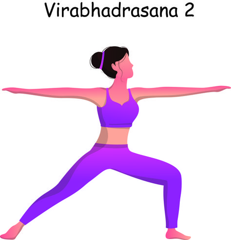 Warrior Pose Yoga, Standing Yoga Poses, Standing Yoga, Yoga Facts, Yoga Poses Names, Poses Yoga, Warrior Pose, Warrior 1, Warrior 2