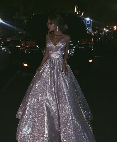 Extra Prom Dresses, Silver Prom Dress, Sparkle Prom Dress, Prom Dress Inspo, Dreamy Wedding Dress, Sparkly Prom Dresses, Stunning Prom Dresses, Prom Ball Gown, Prom Dress Inspiration