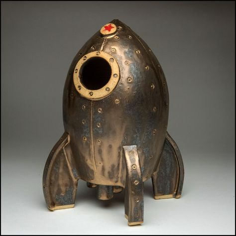 https://flic.kr/p/T35Ney | Rust Rocket Steampunk Rocket, Vintage Spaceship, Steampunk Robots, Rocket Art, Rocket Ships, Retro Rocket, Spaceship Art, Space Toys, 3d Modelle