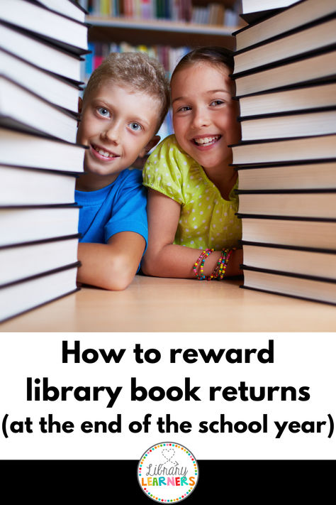 End Of Year Library Book Return, End Of Year Library Activities, School Librarian Ideas, Book Return Ideas Library, Elementary School Library Ideas, Library Activities Elementary, Elementary Library Ideas, Elementary School Library Design, Library Social Media