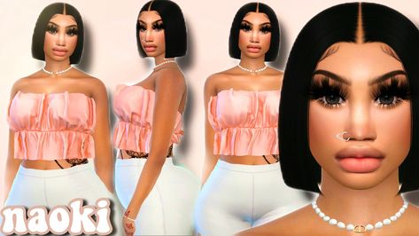 Naoki | Reese Plays on Patreon Urban Sims 4, Urban Sims 4 Cc, Vlog Edit, Sims Tumblr, Black Sims, Sims 4 Cc Eyes, Sims 4 Challenges, Cc Folder, Play Sims 4