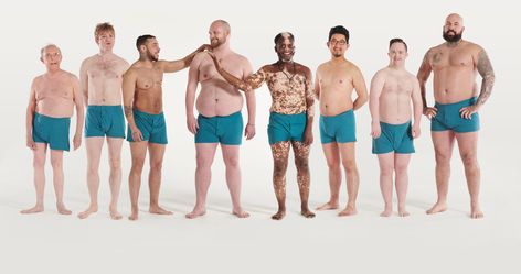 'We're All Unique': Why It’s Time To Show Different Male Body Types In Advertising Body Positive Photography, Mental Health Awareness Week, Real Bodies, Human Reference, Body Confidence, Poses References, Men’s Health, Body Reference, Body Poses