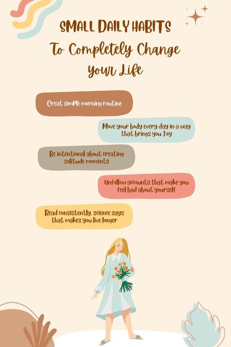 Discover the potential for profound change in the simplicity of your daily routine. Explore a curated collection of small habits that have the power to reshape your life. From morning rituals that set a positive tone to bedtime practices that promote restful sleep, these habits are your guide to a more fulfilling and balanced life. Start small, see big results. #LifeChange #DailyHabits #TransformationJourney Small Habits, Month Challenge, Balanced Life, Move Your Body, Daily Habits, Restful Sleep, Live Long, Life Balance, Self Improvement Tips