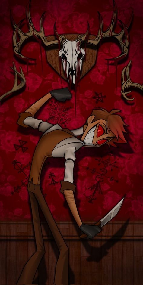 Make A Wallpaper, Queen Bees Art, H Hotel, Alastor Hazbin Hotel, A Wallpaper, Vivziepop Hazbin Hotel, Bee Art, Scary Art, A Guy Who