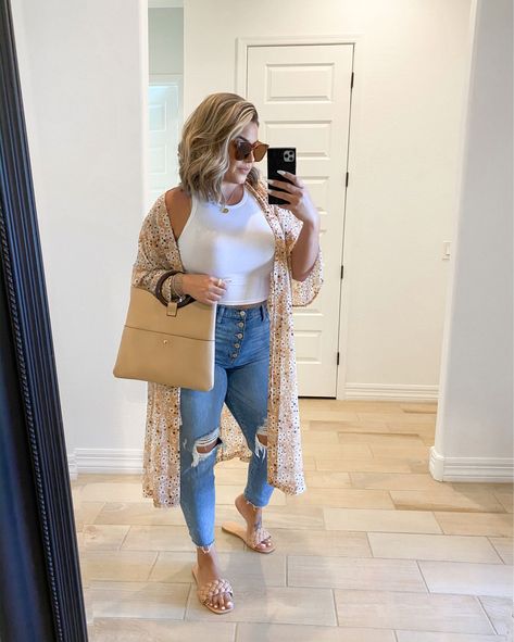 shaynaslife on LTK Mom Outfits Spring, Country Concert Outfits, Curvy Casual Outfits, Summer Outfits Curvy, Midsize Outfits, Vegas Outfit, Nashville Outfits, Summer Outfits For Moms, Curvy Girl Outfits