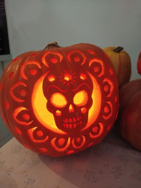 https://youtu.be/7pj3P2OVnoU pumpkin carving ideas pumpkin carving ideas Looking for pumpkin carving ideas #pumpkin Sugar Skull Jack O Lantern, Mexican Pumpkin Carving, Skull Pumpkin Carving Ideas, Carving Pumpkin Ideas, Cool Pumpkin Carvings, Pumpkin Carving Art, Pumpkin Carving Easy, Jack O Lantern Designs, Easy Pumpkin Designs