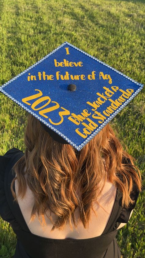 Ffa Senior Parking Spot, Ffa Event Ideas, Ffa Graduation Pictures, Ffa Graduation Cap, Ffa Aesthetic, Ffa Senior Picture Ideas, Senior Picture Ideas Ffa Jacket, Ffa Senior Pictures, Ffa Fundraiser