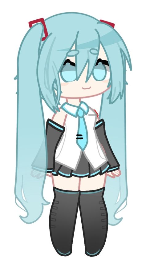 Gacha Oc Base, Gacha Art Base, Gacha Body Base, Gacha Body, Base Gacha, Gacha Base, Miku Hatsune Chibi, Chibi Body, Karakter Sanrio