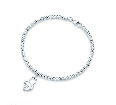 Is it selfish to buy oneself Tiffany & Co. jewelry? Bread Bracelet, Tiffany Bead Bracelet, Bracelets Charm, Return To Tiffany, Stackable Bangles, Heart Lock, Tiffany Jewelry, Mini Heart, Diamond Bracelets