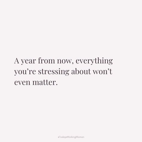 Remember that a year from now, the things you're stressing about today won't even matter. Focus on what's truly important and let go of unnecessary worries.  #motivation #mindset #confidence #successful #womenempowerment About Today, Important Quotes, Just Keep Going, Daily Reminders, Bible Scripture, Positive Words, Bible Scriptures, Keep Going, Daily Reminder