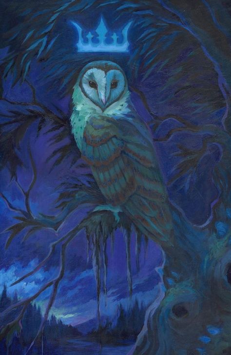 The Starless Sea, Prince Stolas, Ars Goetia, Owl Art, Barn Owl, Creature Concept, Funky Art, Creature Art, Dark Fantasy Art