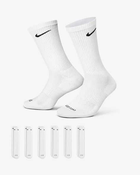 Dri Fit Socks, Nike Crew Socks, Wwe T Shirts, Nike Socks, Reebok Club C, Nike Elite, Nike Accessories, Nike Training, Athletic Socks