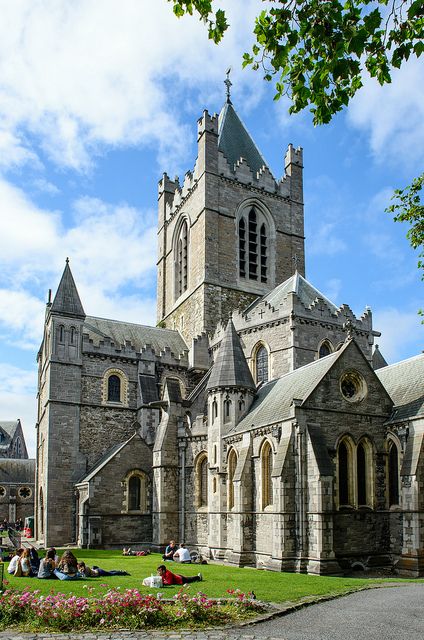 Christ Church Cathedral, Dublin | View of the main section o… | Flickr Ireland Aesthetic, Dublin Hotels, Visit Dublin, Dublin Airport, Dublin Castle, Love Ireland, Cathedral Architecture, Life Abroad, Dublin City