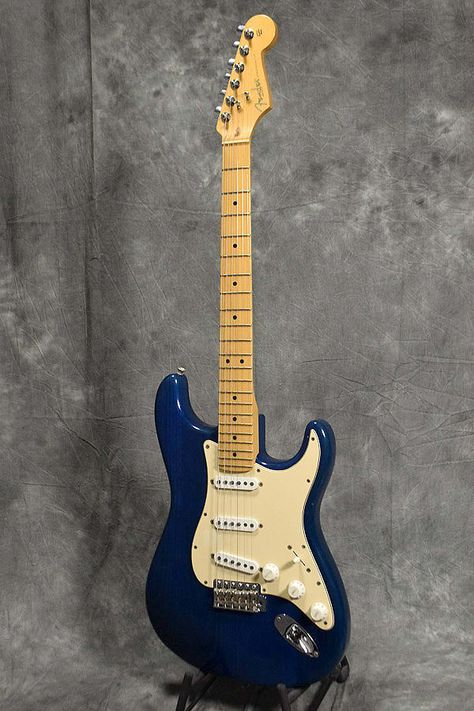 Blue Fender Guitar, Blue Stratocaster Guitar, Electric Guitar Colors, Blue Stratocaster, Fender Stratocaster Blue, Red Stratocaster, Fender Squier Stratocaster, White Stratocaster, Squier Stratocaster