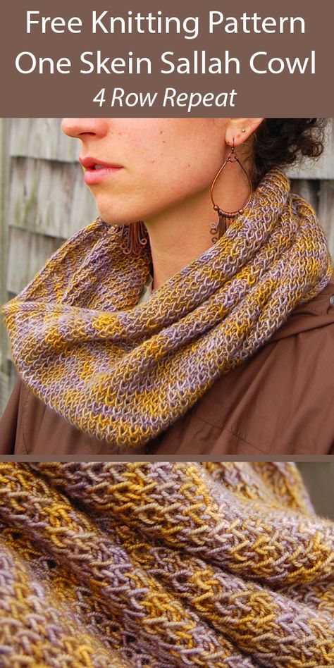 Sock Yarn Knitting Patterns, Knit Cowl Pattern Free, Ravelry Knitting, Knitting Patterns Free Scarf, Cowl Knitting Pattern, Scarf Yarn, Shawl Patterns, Variegated Yarn, Knitting Magazine