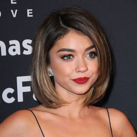 short hairstyles for thick hair sarah hyland Sarah Hyland Short Hair, Sarah Hyland Hair, Hairstyles For Thick Hair, Romantic Updo, Sarah Hyland, Luscious Hair, Short Hairstyles For Thick Hair, Curl Styles, Voluminous Curls