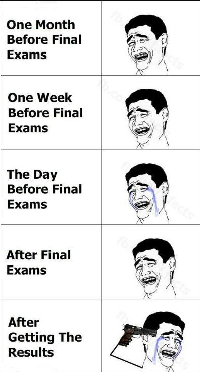 Before and after exams Test Meme, Exams Memes, Exams Funny, Rage Comics, Troll Face, Final Exams, College Humor, Smiles And Laughs, Law School