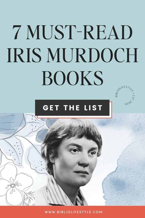 BiblioLifestyle - 7 Must-Read Iris Murdoch Books: The Ultimate Guide Black Iris Book, Grady Hendrix Books, Apostle Iris, Sudha Murthy Books, Iris Murdoch, Reading Slump, Moral Dilemma, Aspiring Writer, Reading Tips