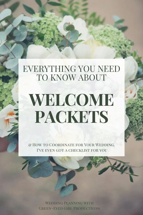 A wedding welcome packet is a thoughtful and practical way to greet your out-of-town guests and provide them with helpful information about the wedding. In this packet, you can include items such as a welcome letter, itinerary, map, and local recommendations for food and activities. Here is everything you need to know about making your own Wedding Welcome Packets Welcome Note For Wedding Guests, Wedding Welcome Letters, Welcome Letter, Money Savvy, Wedding Binder, Girl With Green Eyes, Wedding Planning On A Budget, Welcome Packet, Winter Wedding Decorations