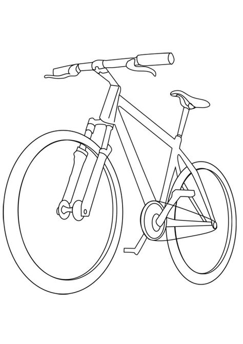 Cycling Cycle Coloring Page. Free printable Cycling Coloring Pages For kids download and print. Coloring Page, Coloring Pages, Bicycle, Art, Colouring Pages