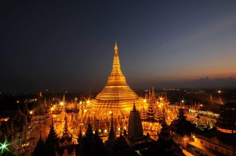 Naypyidaw, Bodh Gaya, Shwedagon Pagoda, Taman Air, Temple Architecture, Yangon, World Religions, Ancient Temples, Buddhist Temple