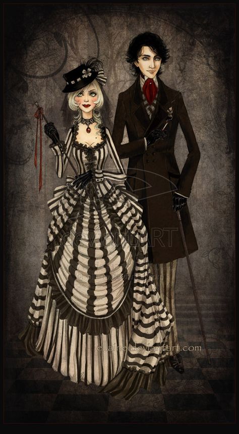 madre y padre de liot Dark Cabaret, The Night Circus, Fantasy Art Couples, Dark Circus, Night Circus, The Boogeyman, Goth Art, Dark Gothic, Arte Horror