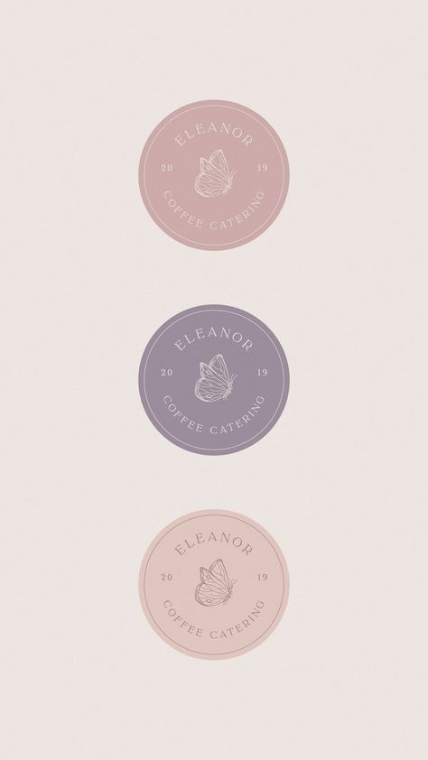 Soft Pink And Purple Color Palette, Lilac Branding Color Palette, Color Palette With Lavender, Mauve Branding, Lavender Logo Design, Lilac Branding, Made With Love Logo, Lavender Branding, Ethereal Color Palette