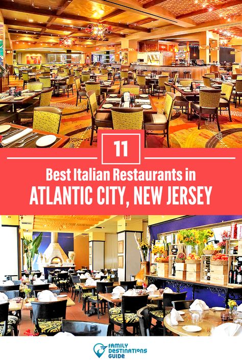 Ithaca New York Restaurants, New York Italian Restaurant, Atlantic City Restaurants, Authentic Italian Restaurant, Vintage Atlantic City, Atlantic City Nj, Best Italian Restaurants, Italian Restaurants, Boardwalk Empire