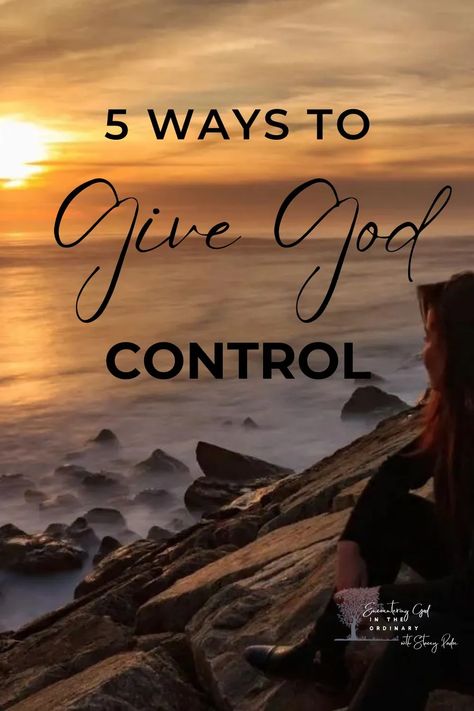 Surrender Control, Give It To God, Surrender To God, Let Go And Let God, How To Move Forward, Devotional Books, Friends Group, Let God, Set Me Free