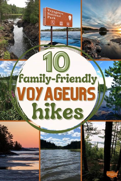 Planning a trip to Voyageurs NP in International Falls, Minnesota? Check out the top 10 Voyageurs National Park hiking options that are best for families! #familytravel #voyageursnationalpark #hiking #nationalparksmom #nationalparks #voyageursnp #familyhiking International Falls Minnesota, Minnesota Life, Voyageurs National Park, Family Hiking, Hiking National Parks, Green Travel, Family Road Trips, National Parks Trip, Global Travel