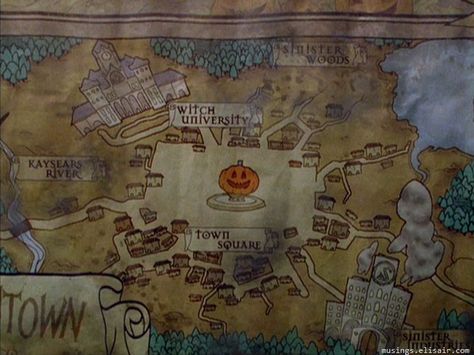 Halloween Town Disney, Creepy Kids, Disney Channel Original, Haunted Dollhouse, Town Map, Wallpaper Doodle, Halloween Pins, Halloween Movies, Halloween Pictures