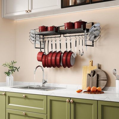 Spice rack in pantry