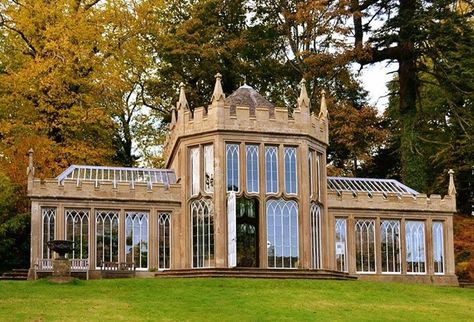 Culzean Castle, Glass Chapel, Home Greenhouse, Scotland Castles, Wall Garden, Beautiful Castles, Sims House, Greenhouses, Pretty House