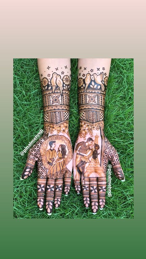 25 Anniversary Mehndi Design, 25th Anniversary Mehendi Designs, Anniversary Mehendi Designs, Anniversary Mehndi Design, Pinal Mehndi, Anniversary Mehendi, Anniversary Mehndi, Couple Mehndi, Mehandi Tutorial