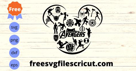 Free Marvel Svg, Avengers Svg Free, Marvel Svg Free, Super Hero Svg, Mickey Head Svg, Avengers Svg, Marvel Svg, Avengers Movie, Mickey Svg