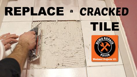 Removing Bathroom Tile, Tile Floor Living Room, Tile Repair, Tile Removal, Home Improvement Loans, Home Fix, Ceramic Floor Tiles, Bathroom Update, Diy Repair