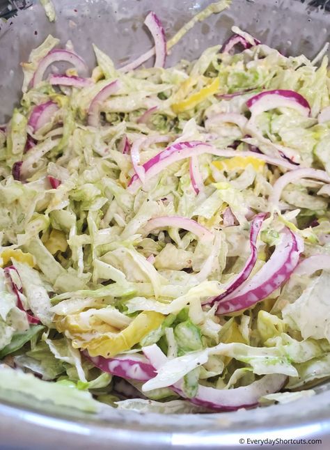 Slaw Sandwich Recipes, Grinder Salad Sandwich Wrap, Grinder Salad Tiktok, Keto Grinder Salad Sandwich, Sandwich Lettuce Slaw, Grinder Blt Sandwich, Sandwich Slaw Recipes, Grinder Lettuce Mixture, Ww Grinder Salad