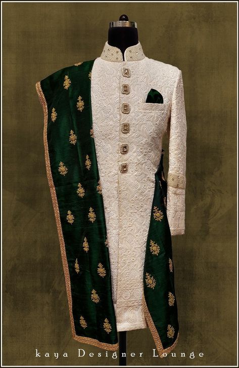 Marriage Dress For Men, Indian Wedding Groom, Indian Wedding Suits Men, Indian Groom Dress, Indian Wedding Clothes For Men, Groom Sherwani, Sherwani For Men Wedding, Outfit Designer, Wedding Kurta For Men