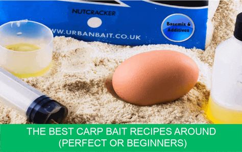 Killer Carp Bait Recipes. Save money by learning how to make carp bait recipes at home.Base mixes can be adapted to use as a ground bait, spod or stick mix. Carp Recipes, Best Carp Bait, Diy Fishing Bait, Carp Fishing Tips, Crappie Fishing Tips, Carp Rigs, Carp Fishing Bait, Catfish Bait, Diy Fishing