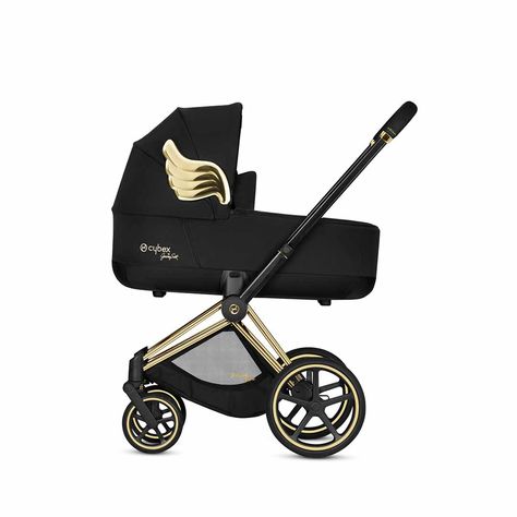 CYBEX Priam Lux Carrycot - Wings by Jeremy Scott-Carrycots- Natural Baby Shower Cybex Stroller, Cybex Priam, Nature Baby Shower, First Time Parents, Jeremy Scott, Travel System, Cool House Designs, Baby Store, Miley Cyrus