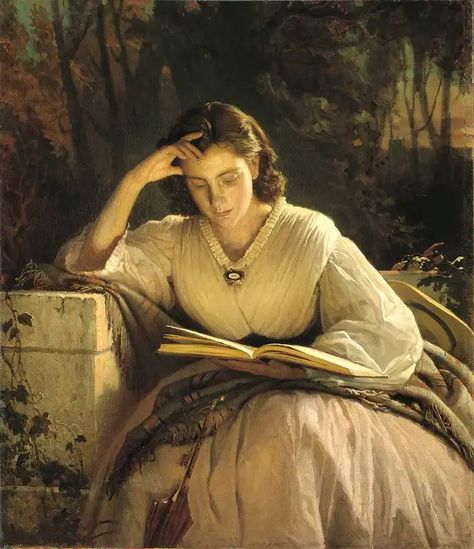 Reading Portrait, Henri Fantin Latour, Alfred Stevens, Charles James, Pierre Auguste Renoir, Woman Reading, Oil Painting Reproductions, Russian Artists, Vintage Portraits