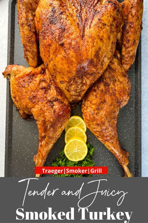 Smoked Turkey Recipes Thanksgiving, Neck Bones Recipe, Pork Neck Bones Recipe, Traeger Smoked Turkey, Grilled Turkey Recipes, Smoked Turkey Legs, Homemade Dry Rub, Smoked Turkey Recipes, Neck Bones