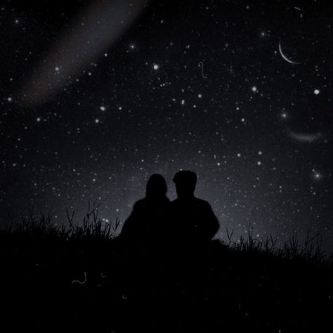 Star Crossed Lovers Aesthetic, Donkey Gifts, Stars Romantic, Lost Stars, Love Background Images, Starry Night Sky, Cute Couple Images, My Photo Gallery, Under The Stars