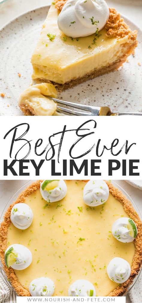 Count on this easy and reliable recipe for a classic Key Lime Pie with no fuss. The buttery graham cracker crust, creamy sweet-tart filling, and simple yet impressive garnishes come together for a spectacular dessert every time. Key Lime Tart, Key Lime Tarts, Key Lime Pie Easy, Lime Tart, Tart Filling, Cracker Crust, Sweet Tart, Pie Tart, Lime Pie