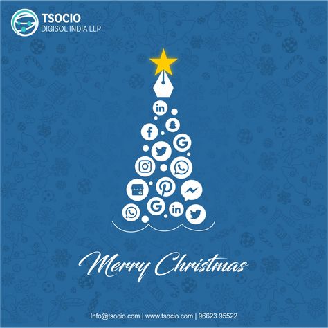 WWW.TSOCIO.COM Christmas Creatives For Social Media, Digital Marketing Christmas Post, Xmas Creative Ads, Merry Christmas Social Media Post, Christmas Social Post, Christmas Creative Ads Design, Christmas Social Media Design, Christmas Social Media Posts, Christmas Design Graphic