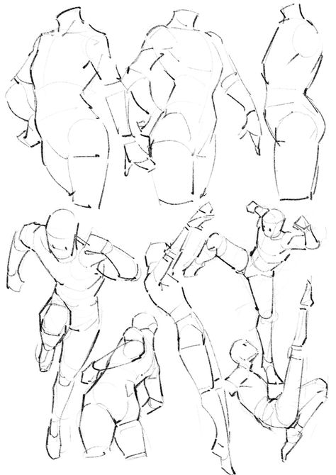 Sketch Poses, Human Anatomy Drawing, Body Base Drawing, Human Anatomy Art, Anatomy Sketches, Body Reference Drawing, Body Pose Drawing, Drawing Style, Art Tools Drawing