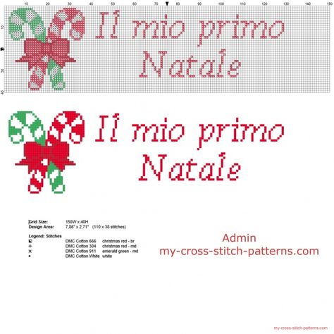 Bastoncini di zucchero di Natale con scritta il mio primo Natale schema punto croce Baby F, Cross Stitch Baby, Christmas Cross, Hand Embroidery Patterns, Christmas Cross Stitch, Sign Design, Red Christmas, Le Point, Cross Stitch Embroidery